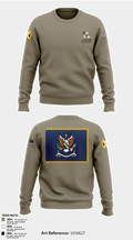 1-155th Dixie Thunder 83572891 Crew Neck Sweatshirt - 1