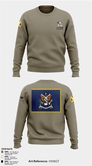Crew Neck Sweatshirt, , Army, Teamtime, Team time, sublimation, custom sports apparel, team uniforms, spirit wear, spiritwear, sports uniforms, custom shirts, team store, custom team store, fundraiser sports, apparel fundraiser