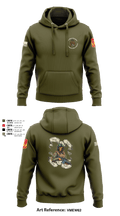 Bravo Battery, 4th Battalion, 3rd Air Defense Artillery Regiment 1115971 Hoodie - 4