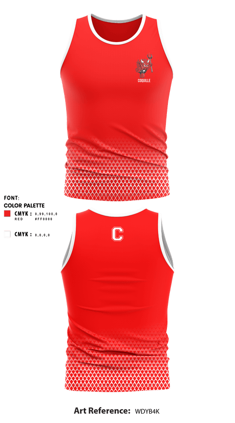 Tank Top, Coquille Senior High School Track, Track & Field, Teamtime, Team time, sublimation, custom sports apparel, team uniforms, spirit wear, spiritwear, sports uniforms, custom shirts, team store, custom team store, fundraiser sports, apparel fundraiser