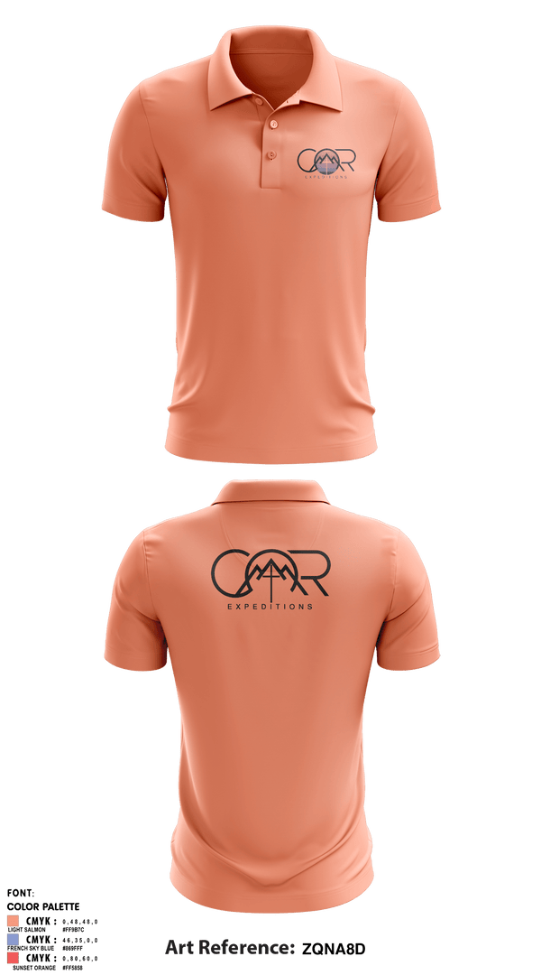 Short Sleeve Performance Polo, COR ExpeditionsCOR Expeditions, , Teamtime, Team time, sublimation, custom sports apparel, team uniforms, spirit wear, spiritwear, sports uniforms, custom shirts, team store, custom team store, fundraiser sports, apparel fundraiser