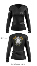 4732 18067014 Women's Long Sleeve V-neck Shirt - 1