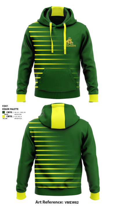 Aguilar Public High School 10671701 Hoodie - 1