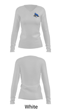 Pleasanton Junior High School Volleyball 63768605 Women's Long Sleeve V-neck Shirt - 33