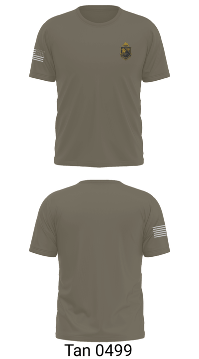 Santa Fe Gold 43259744 Short Sleeve Performance Shirt - 34