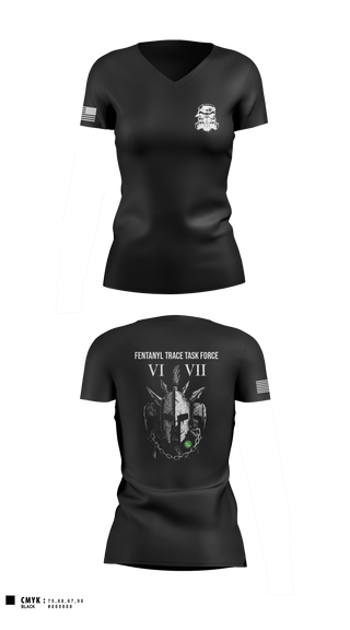 Women's Short Sleeve Vneck Shirt, FTTF, Police, Teamtime, Team time, sublimation, custom sports apparel, team uniforms, spirit wear, spiritwear, sports uniforms, custom shirts, team store, custom team store, fundraiser sports, apparel fundraiser