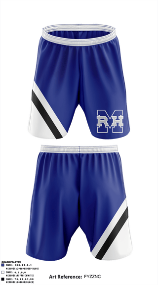 Athletic Shorts With Pockets, MRH High School, Spirit Store, Teamtime, Team time, sublimation, custom sports apparel, team uniforms, spirit wear, spiritwear, sports uniforms, custom shirts, team store, custom team store, fundraiser sports, apparel fundraiser