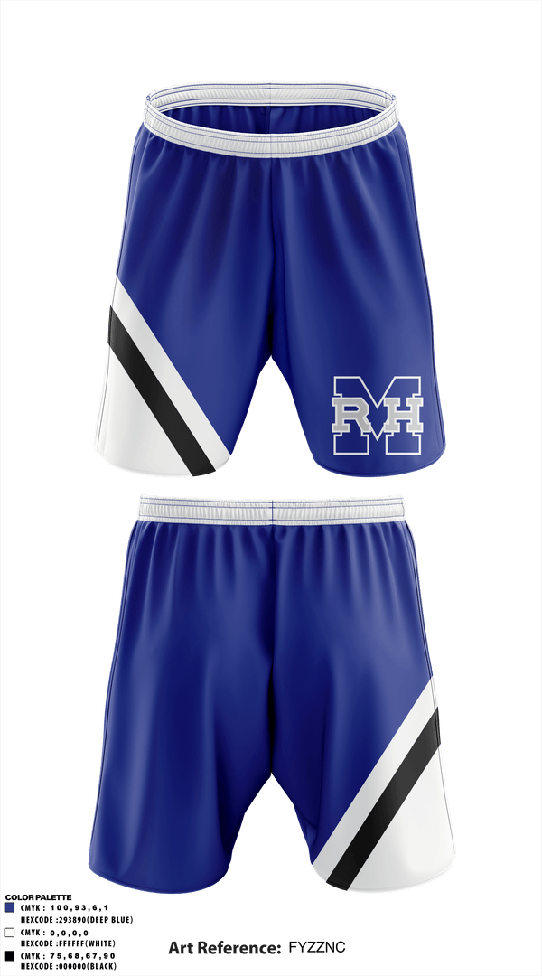 Athletic Shorts With Pockets, MRH High School, Spirit Store, Teamtime, Team time, sublimation, custom sports apparel, team uniforms, spirit wear, spiritwear, sports uniforms, custom shirts, team store, custom team store, fundraiser sports, apparel fundraiser
