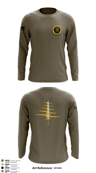 Long Sleeve Performance Shirt, , Army, Teamtime, Team time, sublimation, custom sports apparel, team uniforms, spirit wear, spiritwear, sports uniforms, custom shirts, team store, custom team store, fundraiser sports, apparel fundraiser