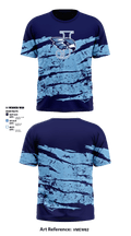 Jefferson Senior High School Bowling 7186554 Short Sleeve Performance Shirt - 1