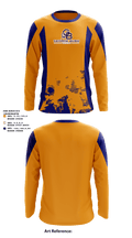 George Bush High School 29244877 Long Sleeve Performance Shirt - 1
