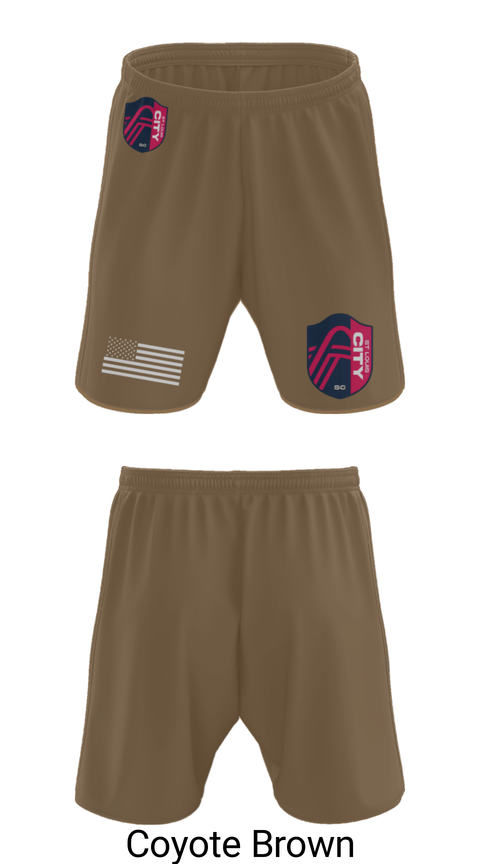 Athletic Shorts With Pockets, , Army, Teamtime, Team time, sublimation, custom sports apparel, team uniforms, spirit wear, spiritwear, sports uniforms, custom shirts, team store, custom team store, fundraiser sports, apparel fundraiser