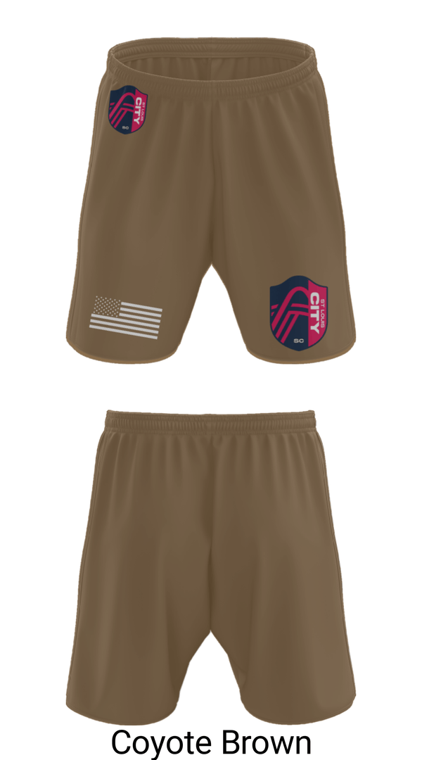 Athletic Shorts With Pockets, , Army, Teamtime, Team time, sublimation, custom sports apparel, team uniforms, spirit wear, spiritwear, sports uniforms, custom shirts, team store, custom team store, fundraiser sports, apparel fundraiser