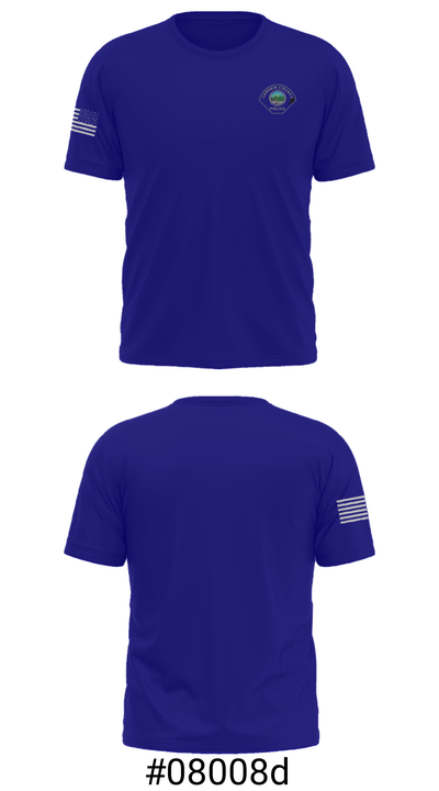 Crime Scene Unit 72242285 Short Sleeve Performance Shirt - 48