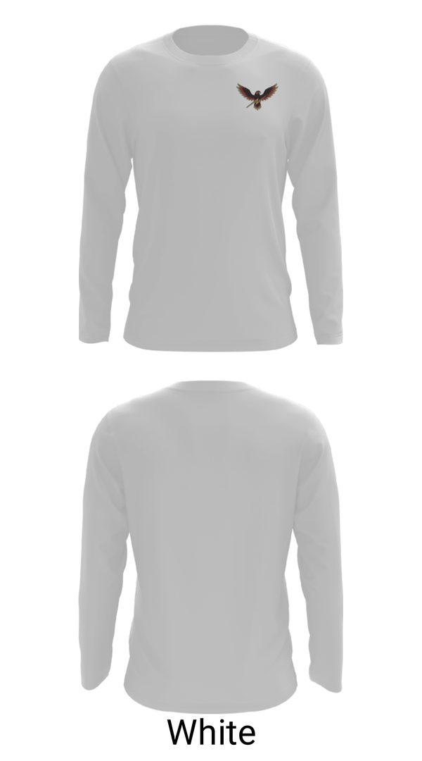 Long Sleeve Performance Shirt, Johnson County Central High School Cheer, Cheer, Teamtime, Team time, sublimation, custom sports apparel, team uniforms, spirit wear, spiritwear, sports uniforms, custom shirts, team store, custom team store, fundraiser sports, apparel fundraiser
