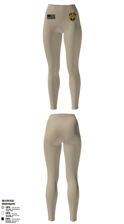 566 MCAS 1040274 Womens Leggings - 14