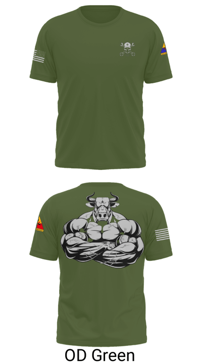 2nd SQD D TRP 6-1CAV 38584664 Short Sleeve Performance Shirt - 30