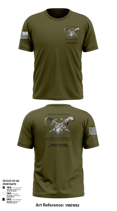 Short Sleeve Performance Shirt, Marine Barracks/ Marine Detachment   32nd St Naval Base, Marines, Teamtime, Team time, sublimation, custom sports apparel, team uniforms, spirit wear, spiritwear, sports uniforms, custom shirts, team store, custom team store, fundraiser sports, apparel fundraiser
