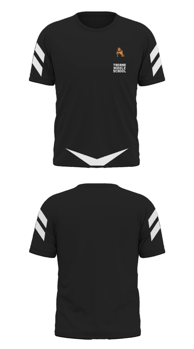 Thorne Middle School 48049806 Short Sleeve Performance Polo - 42
