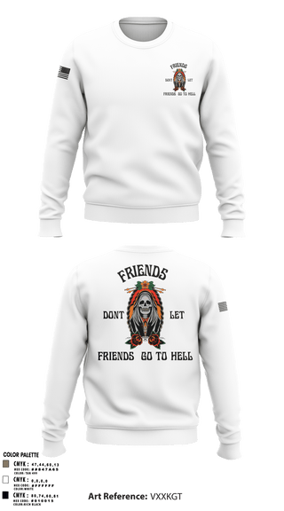 Crew Neck Sweatshirt, REDNECK'SRedneck, Marines, Teamtime, Team time, sublimation, custom sports apparel, team uniforms, spirit wear, spiritwear, sports uniforms, custom shirts, team store, custom team store, fundraiser sports, apparel fundraiser