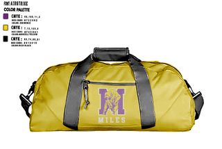 Duffle Bag, Miles College, Spirit Store, Teamtime, Team time, sublimation, custom sports apparel, team uniforms, spirit wear, spiritwear, sports uniforms, custom shirts, team store, custom team store, fundraiser sports, apparel fundraiser