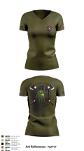 DOW 46954378 Women's Short Sleeve V-neck Shirt - 3