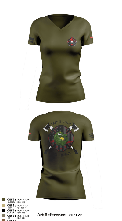 DOW 46954378 Women's Short Sleeve V-neck Shirt - 3