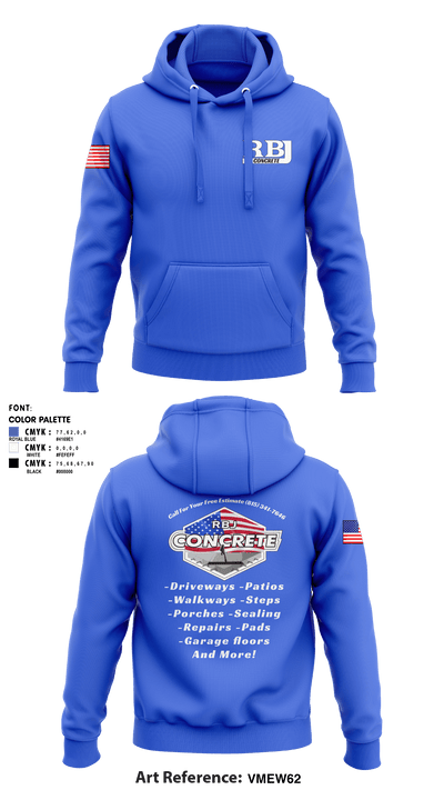 RBJ Concrete 52561308 Hoodie - 1