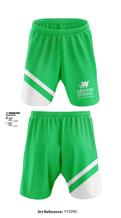 Griffin School 93424450 Athletic Shorts With Pockets - 1