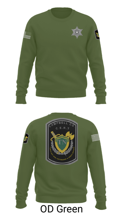 C.E.R.T. 35193736 Crew Neck Sweatshirt - 10