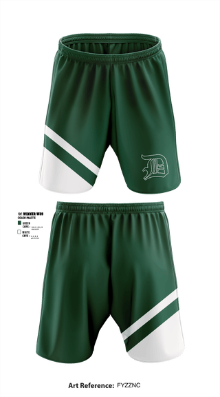 Athletic Shorts With Pockets, Dallas County High School, Spirit Store, Teamtime, Team time, sublimation, custom sports apparel, team uniforms, spirit wear, spiritwear, sports uniforms, custom shirts, team store, custom team store, fundraiser sports, apparel fundraiser