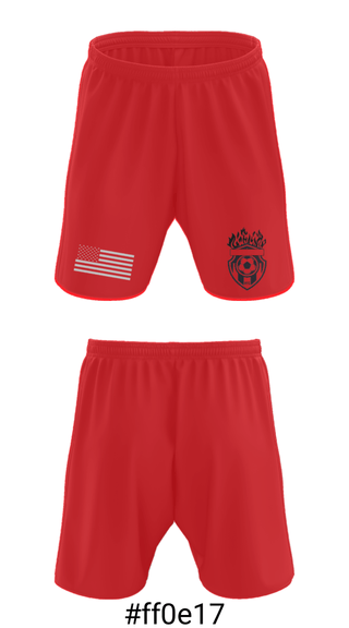 Athletic Shorts With Pockets, Inferno, Men's Soccer, Teamtime, Team time, sublimation, custom sports apparel, team uniforms, spirit wear, spiritwear, sports uniforms, custom shirts, team store, custom team store, fundraiser sports, apparel fundraiser