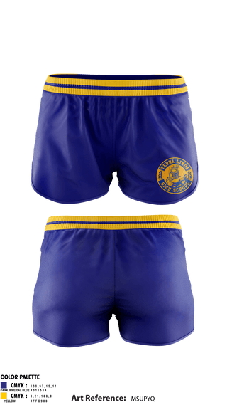 Women's Shorts, Terra Linda High School Cheer, Cheer, Teamtime, Team time, sublimation, custom sports apparel, team uniforms, spirit wear, spiritwear, sports uniforms, custom shirts, team store, custom team store, fundraiser sports, apparel fundraiser