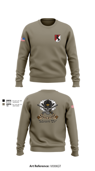 Crew Neck Sweatshirt, , Army, Teamtime, Team time, sublimation, custom sports apparel, team uniforms, spirit wear, spiritwear, sports uniforms, custom shirts, team store, custom team store, fundraiser sports, apparel fundraiser
