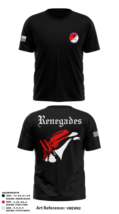 Renegades 84834398 Short Sleeve Performance Shirt - 7