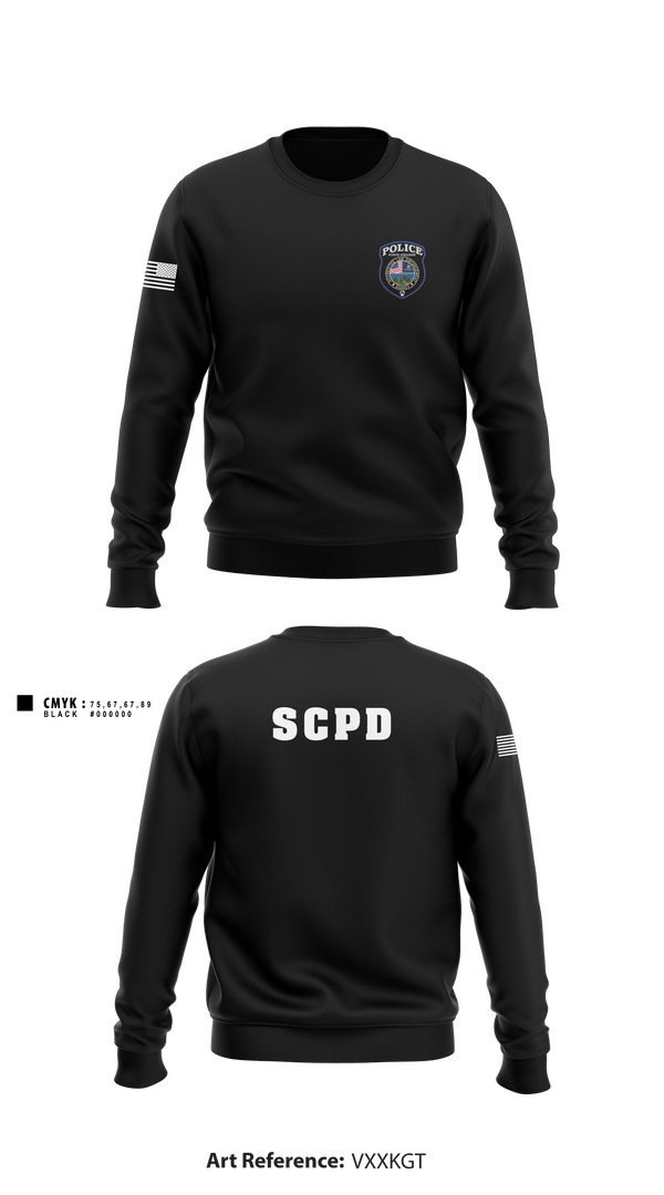 Crew Neck Sweatshirt, , Police, Teamtime, Team time, sublimation, custom sports apparel, team uniforms, spirit wear, spiritwear, sports uniforms, custom shirts, team store, custom team store, fundraiser sports, apparel fundraiser