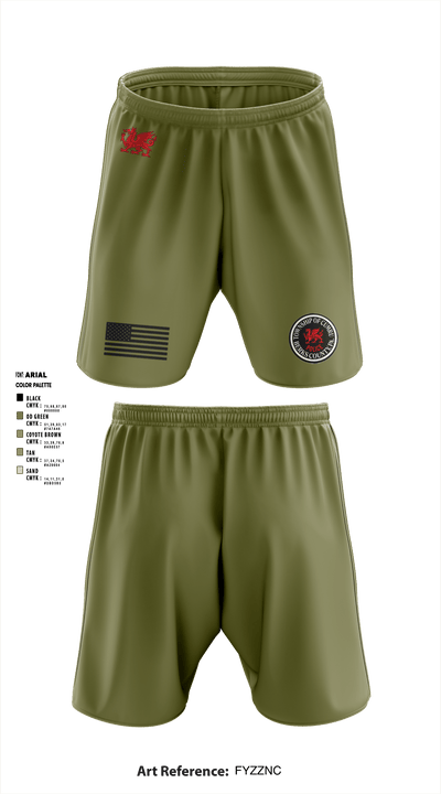 Cumru Township Police Department 51798017 Athletic Shorts With Pockets - 2