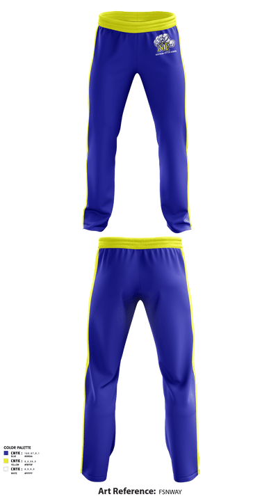 Northern Potter School District 43793682 Sweatpants - 1