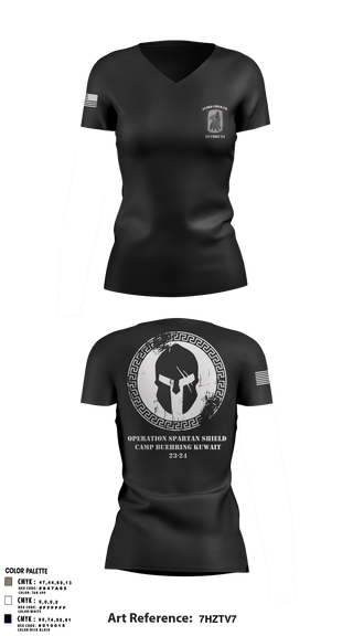 Women's Short Sleeve Vneck Shirt, , Army, Teamtime, Team time, sublimation, custom sports apparel, team uniforms, spirit wear, spiritwear, sports uniforms, custom shirts, team store, custom team store, fundraiser sports, apparel fundraiser