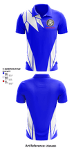 Kent-Meridian High School Basketball 68788503 Short Sleeve Performance Polo - 1