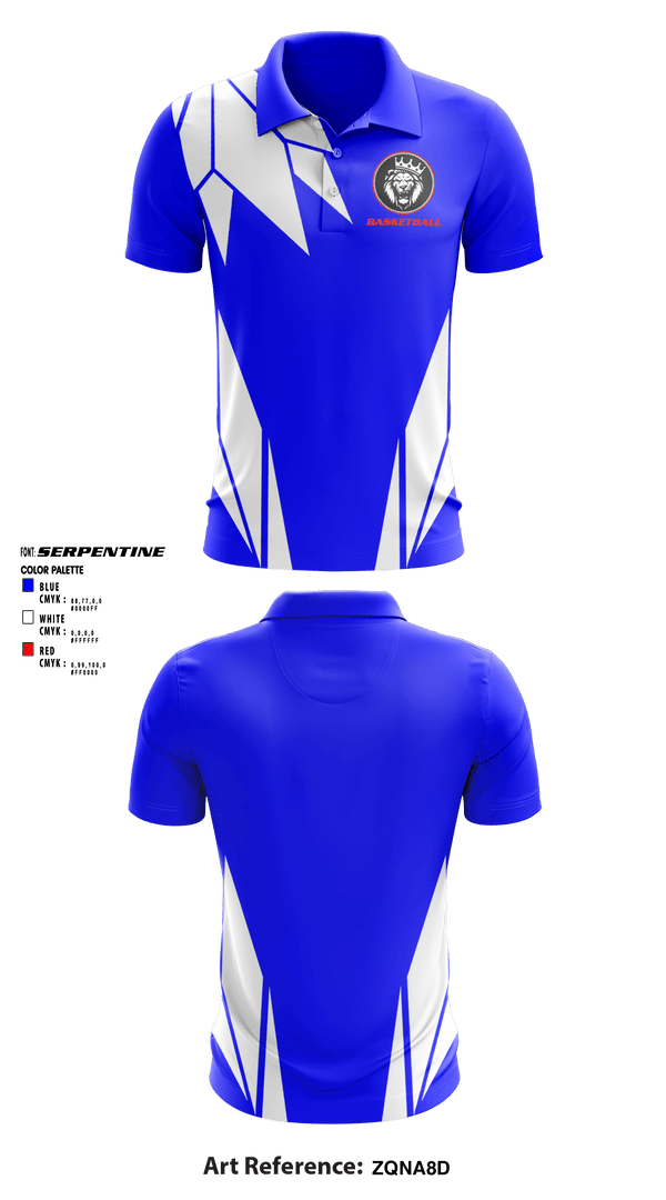 Short Sleeve Performance Polo, Kent-Meridian High School Basketball, Men's Basketball, Teamtime, Team time, sublimation, custom sports apparel, team uniforms, spirit wear, spiritwear, sports uniforms, custom shirts, team store, custom team store, fundraiser sports, apparel fundraiser