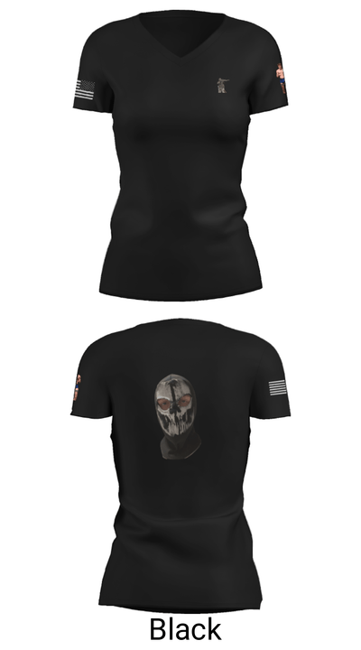 Air Assault 78962752 Women's Short Sleeve V-neck Shirt - 21