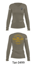 1MRB 68890519 Women's Long Sleeve V-neck Shirt - 41