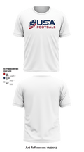 Copperas Chiefs 93621258 Short Sleeve Performance Shirt - 18