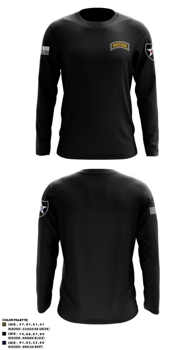 Recon 75963239 Long Sleeve Performance Shirt - 2