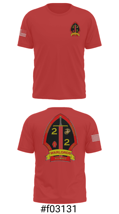 2nd battalion 2nd marines 57428370 Short Sleeve Performance Shirt - 31