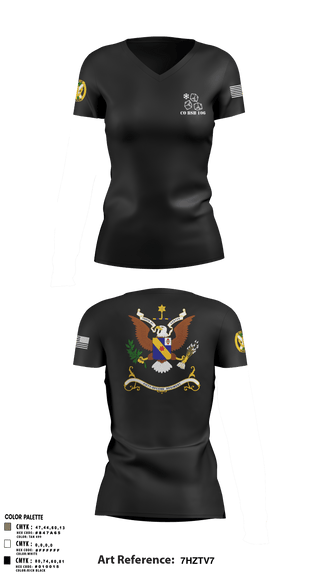 Women's Short Sleeve Vneck Shirt, , Army, Teamtime, Team time, sublimation, custom sports apparel, team uniforms, spirit wear, spiritwear, sports uniforms, custom shirts, team store, custom team store, fundraiser sports, apparel fundraiser