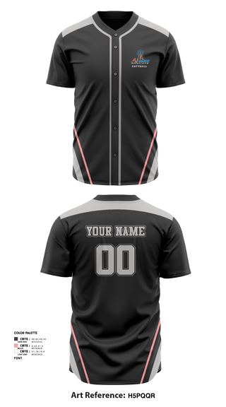 Full Button Baseball Jersey, A tower solutions, Softball, Teamtime, Team time, sublimation, custom sports apparel, team uniforms, spirit wear, spiritwear, sports uniforms, custom shirts, team store, custom team store, fundraiser sports, apparel fundraiser