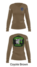 Delaware Park Chemical Engine Co. #1 31356015 Women's Long Sleeve V-neck Shirt - 38