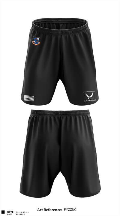 11th Bomb Sqadron 67682799 Athletic Shorts With Pockets - 1
